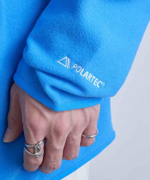 THE NORTH FACE(ザノースフェイス)の「【THE NORTH FACE】ポーラテックハーフジッププルオーバースウェット MEN'S ALPINE POLARTEC 100 HALF ZIP NF0A7ZX7(その他アウター・メンズ・その他2/グレー/ブルー/マルチ/ブラウン・M/XXL/XL/L/S)」の13枚目の写真