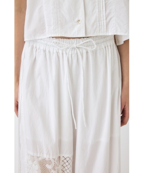 MOUSSY（マウジー）の「【セットアップ対応】LACE COMBINE パンツ（その他パンツ・レディース・ブラック/ホワイト・1/2）」の13枚目の写真
