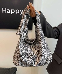 ヒョウ柄ショルダーバッグ