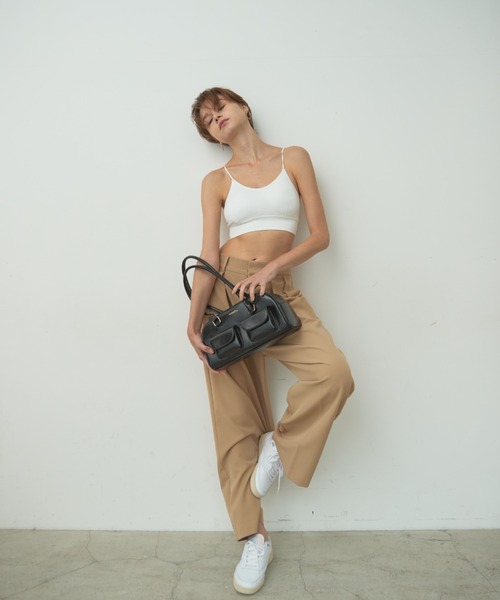 BARRETTA（バレッタ）の「アウトポケットボストンバッグ（ボストンバッグ・レディース・ブラウン/ブラック・FREE）」の22枚目の写真