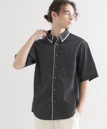 tk.TAKEO KIKUCHI（ティーケータケオキクチ）の「2枚衿ドット柄シャツ（シャツ/ブラウス）」