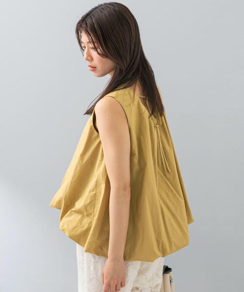 F by ROSSO(エフバイロッソ)の「F by ROSSO ノースリーブバルーンヘムブラウス(シャツ/ブラウス・レディース・ブラック/イエロー/ホワイト系その他・FREE)」の21枚目の写真