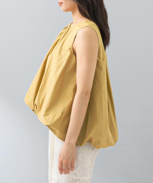 F by ROSSO(エフバイロッソ)の「F by ROSSO ノースリーブバルーンヘムブラウス(シャツ/ブラウス・レディース・ブラック/イエロー/ホワイト系その他・FREE)」の18枚目の写真
