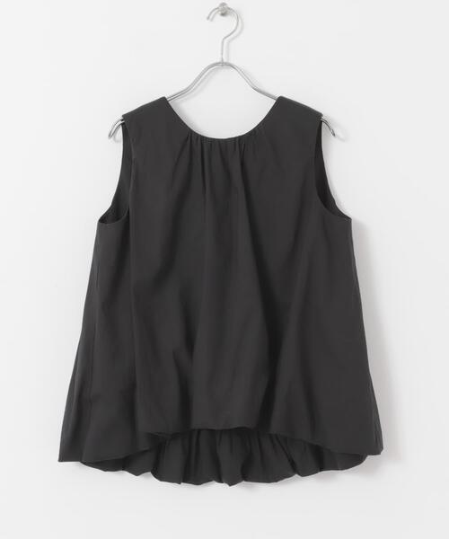 F by ROSSO(エフバイロッソ)の「F by ROSSO ノースリーブバルーンヘムブラウス(シャツ/ブラウス・レディース・ブラック/イエロー/ホワイト系その他・FREE)」の5枚目の写真