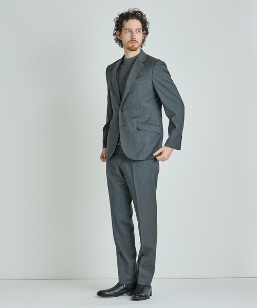 MEN'S BIGI（メンズビギ）の「【ACTIVE TAILOR/アクティブテイラー】12Gジャカードモックネックニット（ニット/セーター・メンズ・ブルー/ブラウン/ホワイト/ブラック/カーキ・01/03/02）」の20枚目の写真