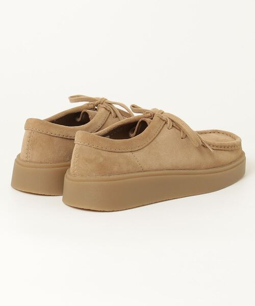 Clarks デッキシューズ Torhill Lo （ダークサンドスエード） Torhill Lo / トーヒルロー （ダークサンドスエード） -Clarks