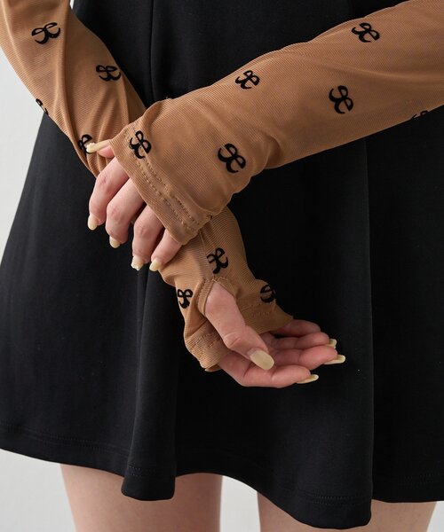 mline（エムライン）の「[mline]チュールボレロ（Tシャツ/カットソー・レディース・ブラック/ブラウン・FREE）」の15枚目の写真