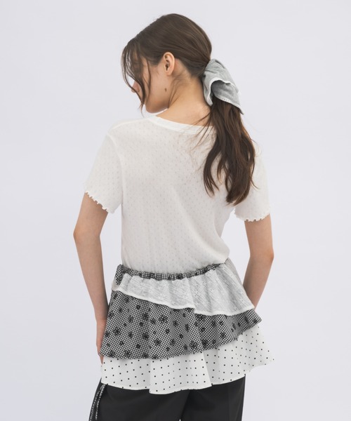 idem（イデム）の「many ways multi wrap skirt / マルチウェイ巻きスカート（スカート・レディース・ブラック/アイボリー・FREE）」の13枚目の写真