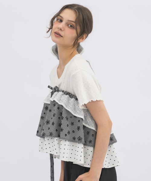 idem（イデム）の「many ways multi wrap skirt / マルチウェイ巻きスカート（スカート・レディース・ブラック/アイボリー・FREE）」の16枚目の写真