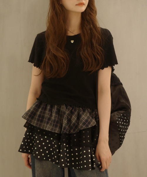 idem（イデム）の「many ways multi wrap skirt / マルチウェイ巻きスカート（スカート・レディース・ブラック/アイボリー・FREE）」の21枚目の写真