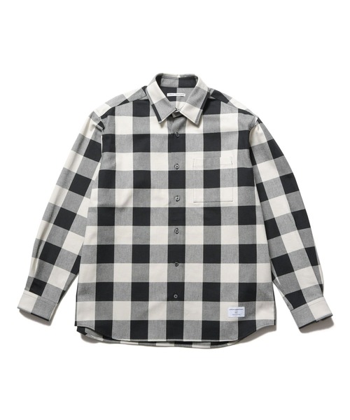 uniform experiment（ユニフォームエクスペリメント）の「YUNI YOSHIDA: MUD DOLL SHIRT（シャツ/ブラウス・メンズ・グリーン/ホワイト・1/2/3/4）」の10枚目の写真