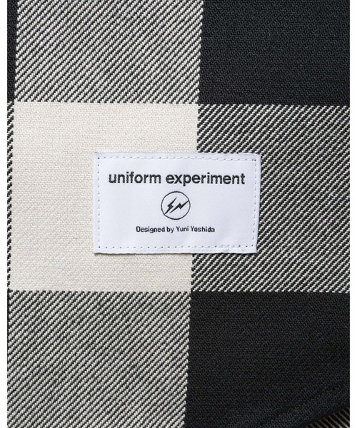 uniform experiment（ユニフォームエクスペリメント）の「YUNI YOSHIDA: MUD DOLL SHIRT（シャツ/ブラウス・メンズ・グリーン/ホワイト・1/2/3/4）」の14枚目の写真