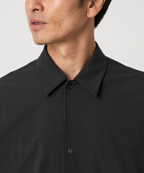 BEAUTY&YOUTH UNITED ARROWS（ビューティーアンドユースユナイテッドアローズ）の「360°MASTER リングドット シャツアウター セットアップ対応 ストレッチ ウォッシャブル（シャツ/ブラウス・メンズ・モカ/ネイビー/ブラック・S/M/L/XL）」の22枚目の写真