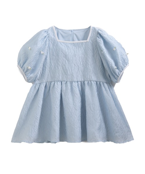Fit more(フィットモア)の「ローズモチーフジャガードペプラムトップス(その他トップス・レディース・ピンク/ホワイト/ブルー・FREE)」の18枚目の写真