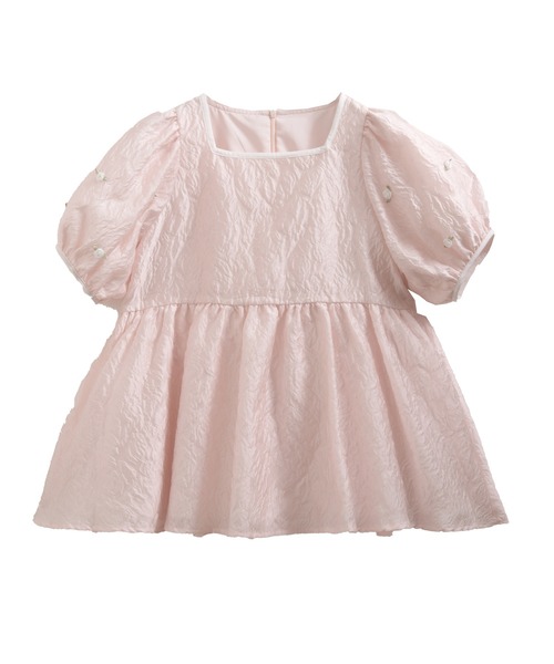 Fit more(フィットモア)の「ローズモチーフジャガードペプラムトップス(その他トップス・レディース・ピンク/ホワイト/ブルー・FREE)」の16枚目の写真