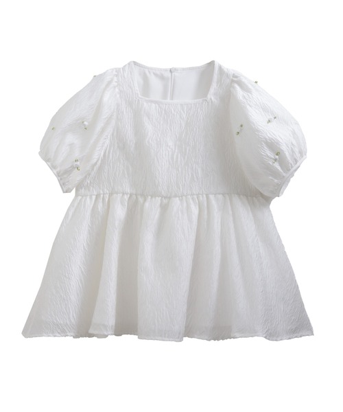 Fit more(フィットモア)の「ローズモチーフジャガードペプラムトップス(その他トップス・レディース・ピンク/ホワイト/ブルー・FREE)」の17枚目の写真