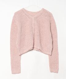 OLD Design cardigan 古着　ユニセックス　短丈　ショート丈 ショート丈カーディガン KURUMIFACTORY 日本製 ホールガーメント