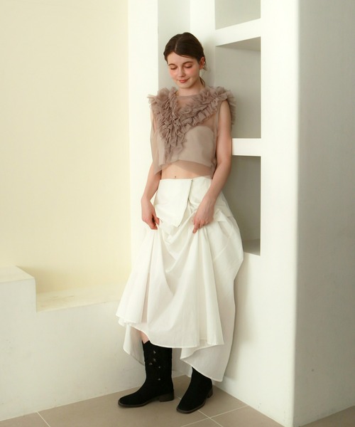 mic by Olu.(ミックバイオルドット)の「< ZOZOTOWN限定 >パンチングウエスタンブーツ(ブーツ・レディース・ブラック/キャメル・MEDIUM/SMALL)」の7枚目の写真