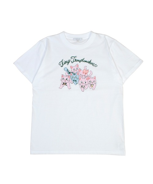 MILK(ミルク)の「Six Cat Tシャツ(Tシャツ/カットソー・レディース・B/C/A・S/M)」の8枚目の写真