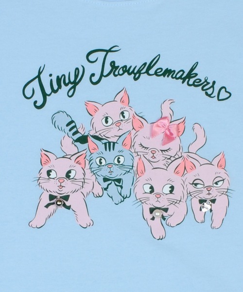 MILK(ミルク)の「Six Cat Tシャツ(Tシャツ/カットソー・レディース・B/C/A・S/M)」の5枚目の写真