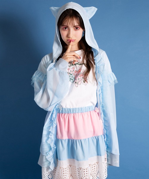 MILK(ミルク)の「Six Cat Tシャツ(Tシャツ/カットソー・レディース・B/C/A・S/M)」の6枚目の写真