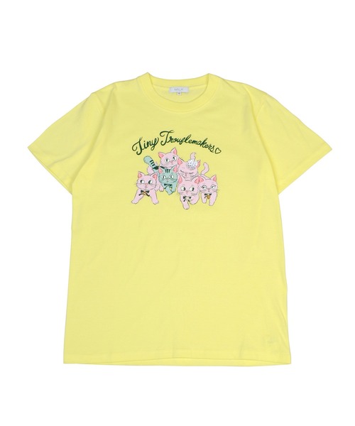 MILK(ミルク)の「Six Cat Tシャツ(Tシャツ/カットソー・レディース・B/C/A・S/M)」の9枚目の写真