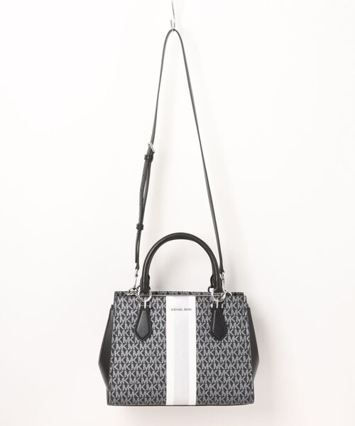 MICHAEL KORS(マイケルコース)の「MARILYN MD SATCHEL サッチェル(ハンドバッグ・レディース・ブラック・FREE)」の1枚目の写真