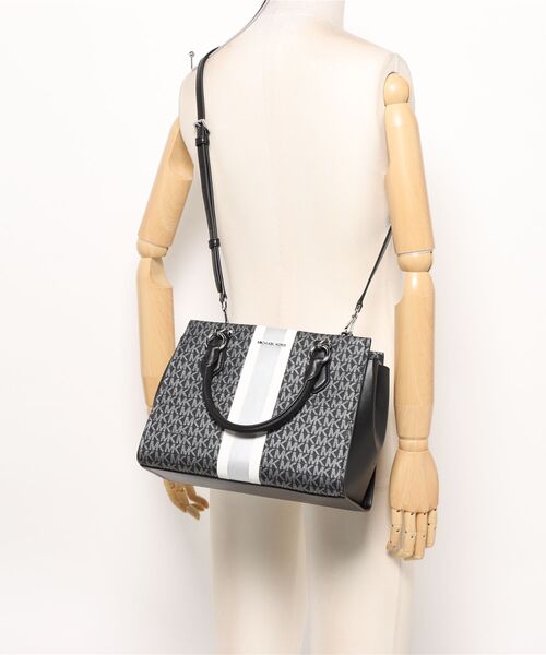 MICHAEL KORS(マイケルコース)の「MARILYN MD SATCHEL サッチェル(ハンドバッグ・レディース・ブラック・FREE)」の5枚目の写真
