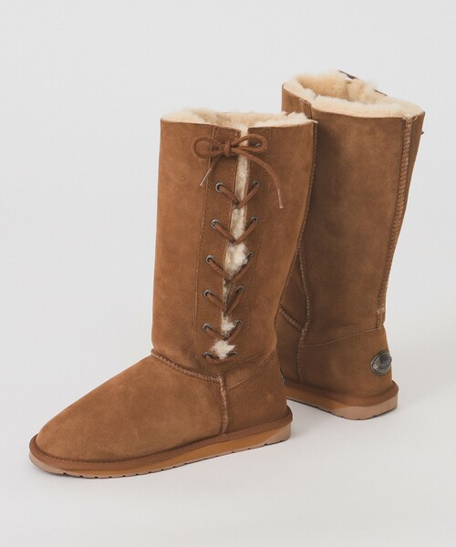 Ray BEAMS(レイビームス)の「【WEB限定】EMU / Platinum Hi Lace(ブーツ・レディース・ブラウン・23/24/25)」の8枚目の写真