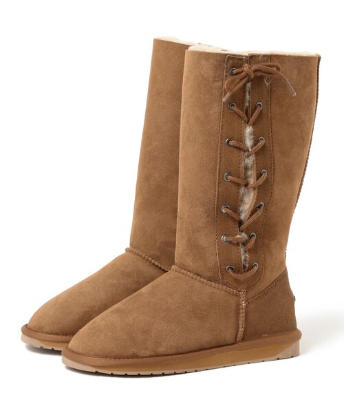 Ray BEAMS(レイビームス)の「【WEB限定】EMU / Platinum Hi Lace(ブーツ・レディース・ブラウン・23/24/25)」の7枚目の写真