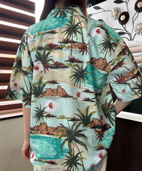 セール】アイランドグリーン hawaii アロハシャツ 夏服（シャツ