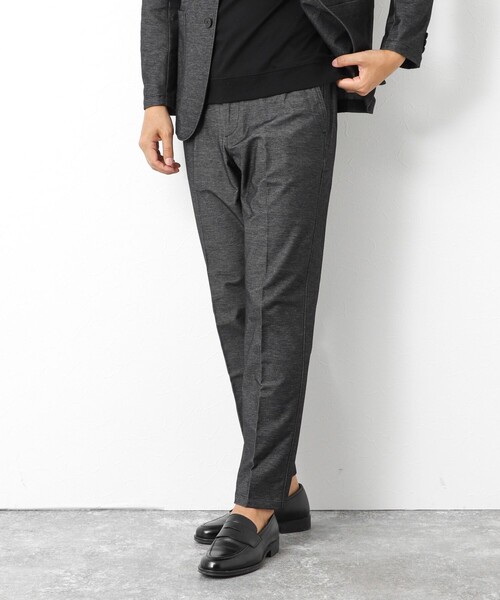 NOLLEY’S（ノーリーズ）の「《ビジカジ/セットアップ対応》【ALBINI】《吸水速乾》綾ジャージーイージーPT 25AW（その他パンツ・メンズ・ネイビー/ブラック・S/M/L/XL）」の21枚目の写真