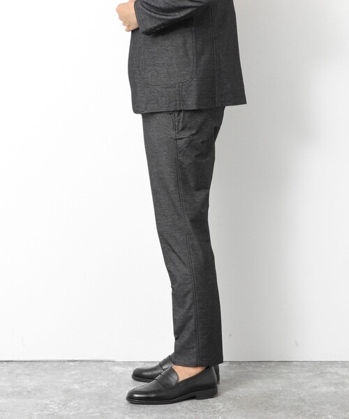 NOLLEY’S（ノーリーズ）の「《ビジカジ/セットアップ対応》【ALBINI】《吸水速乾》綾ジャージーイージーPT 25AW（その他パンツ・メンズ・ネイビー/ブラック・S/M/L/XL）」の19枚目の写真