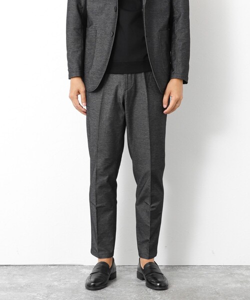 NOLLEY’S（ノーリーズ）の「《ビジカジ/セットアップ対応》【ALBINI】《吸水速乾》綾ジャージーイージーPT 25AW（その他パンツ・メンズ・ネイビー/ブラック・S/M/L/XL）」の17枚目の写真