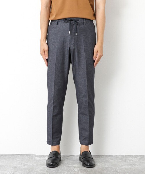 NOLLEY’S（ノーリーズ）の「《ビジカジ/セットアップ対応》【ALBINI】《吸水速乾》綾ジャージーイージーPT 25AW（その他パンツ・メンズ・ネイビー/ブラック・S/M/L/XL）」の12枚目の写真