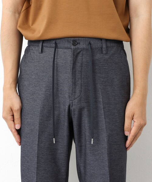 NOLLEY’S（ノーリーズ）の「《ビジカジ/セットアップ対応》【ALBINI】《吸水速乾》綾ジャージーイージーPT 25AW（その他パンツ・メンズ・ネイビー/ブラック・S/M/L/XL）」の6枚目の写真