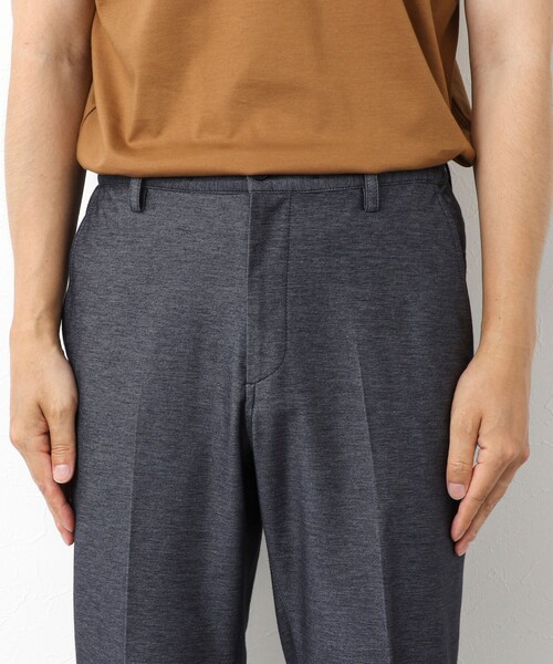 NOLLEY’S（ノーリーズ）の「《ビジカジ/セットアップ対応》【ALBINI】《吸水速乾》綾ジャージーイージーPT 25AW（その他パンツ・メンズ・ネイビー/ブラック・S/M/L/XL）」の4枚目の写真