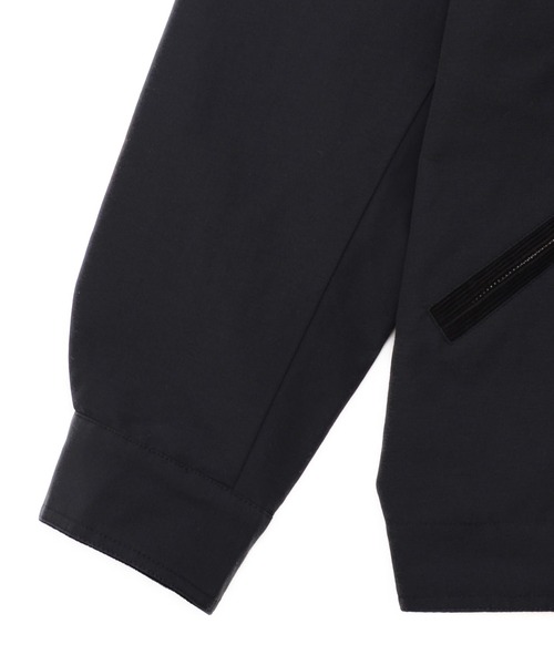 Arnold Palmer(アーノルドパーマー)の「C/N フードワークジャケット(ブルゾン・メンズ・ダークグリーン/ブラック・M/LL/L)」の17枚目の写真