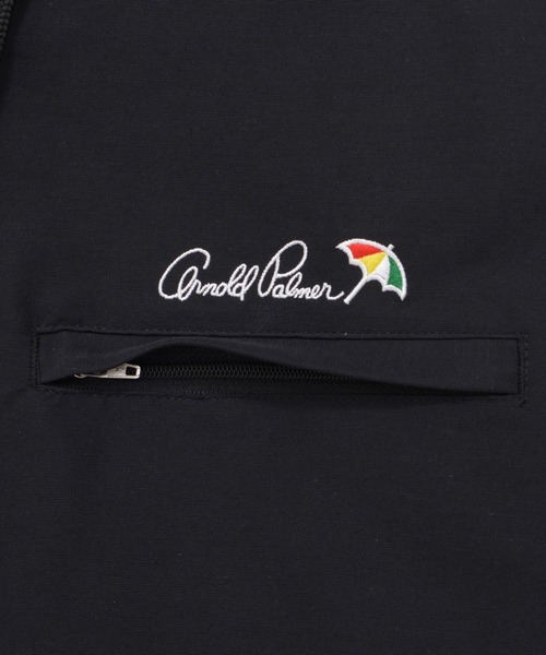 Arnold Palmer(アーノルドパーマー)の「C/N フードワークジャケット(ブルゾン・メンズ・ダークグリーン/ブラック・M/LL/L)」の15枚目の写真