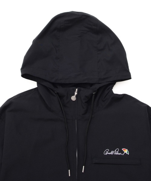 Arnold Palmer(アーノルドパーマー)の「C/N フードワークジャケット(ブルゾン・メンズ・ダークグリーン/ブラック・M/LL/L)」の13枚目の写真
