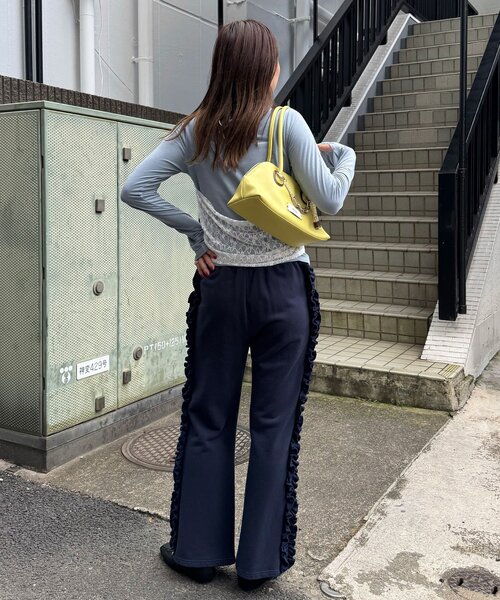 レースビスチェレイヤード風トップス（Tシャツ/カットソー