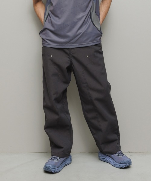 BAL(バル)の「FAUX STITCH CARPENTER PANT(その他パンツ・メンズ・チャコール/ベージュ・3/2/1)」の2枚目の写真