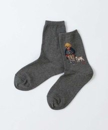 POLO RALPH LAUREN（ポロ ラルフ ローレン）の「POLO RALPH LAUREN BACK TO SCHOOL BEAR キッズソックス 04863751（ソックス/靴下）」