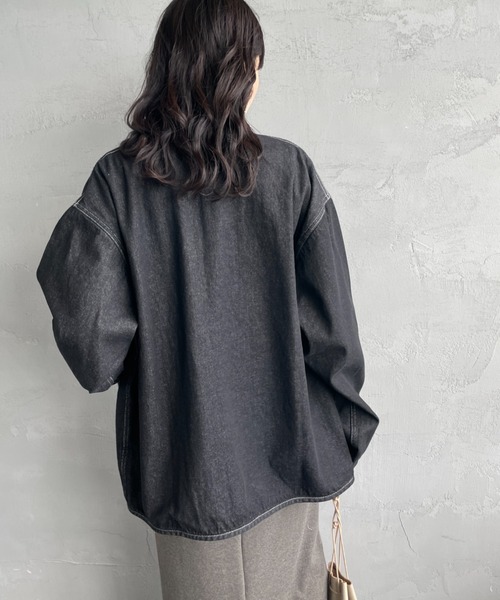 WEB限定】[DANTON/ダントン] KATSURAGI カバーオール デニムジャケット