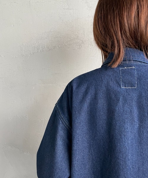 DANTON/ダントン] KATSURAGI カバーオール デニムジャケット（デニム