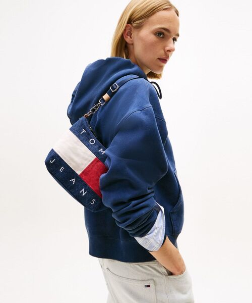 tommy jeans（トミー ジーンズ）の「アーカイブデニムショルダーバッグ（ショルダーバッグ・レディース・インディゴブルー・FREE）」の5枚目の写真