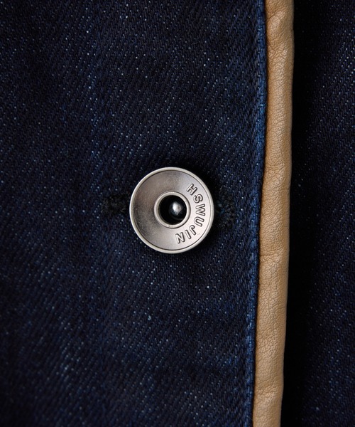 premium orderセットアップ対応 フェイクファー襟パイピングジャケット premium order/初回分完売/セットアップ対応】フェイクファー襟