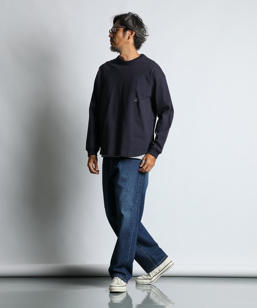 14oz CONE DENIM WIDE JEANS：14オンス コーンデニム ワイドジーンズ 14oz CONE DENIM WIDE JEANS：14オンス コーンデニム ワイドジーンズ