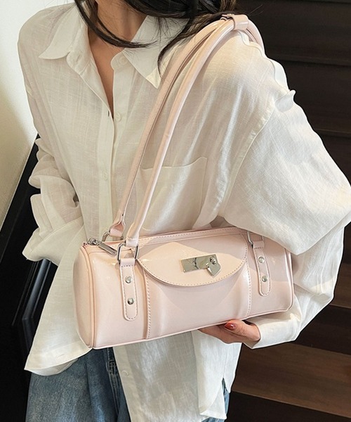 White27 ボストンバッグ(ショルダー付き) ミラ オーウェン Mila Owen ショルダー付きボストンバッグ