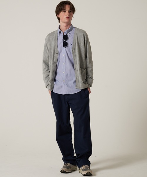 Eddie Bauer(エディーバウアー)の「ファイン ゲージ Vネックカーディガン(カーディガン/ボレロ・メンズ・グレー/ネイビー/ダークオレンジ・S/M/L/XL/XXL)」の12枚目の写真
